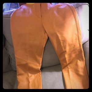 Leather pants